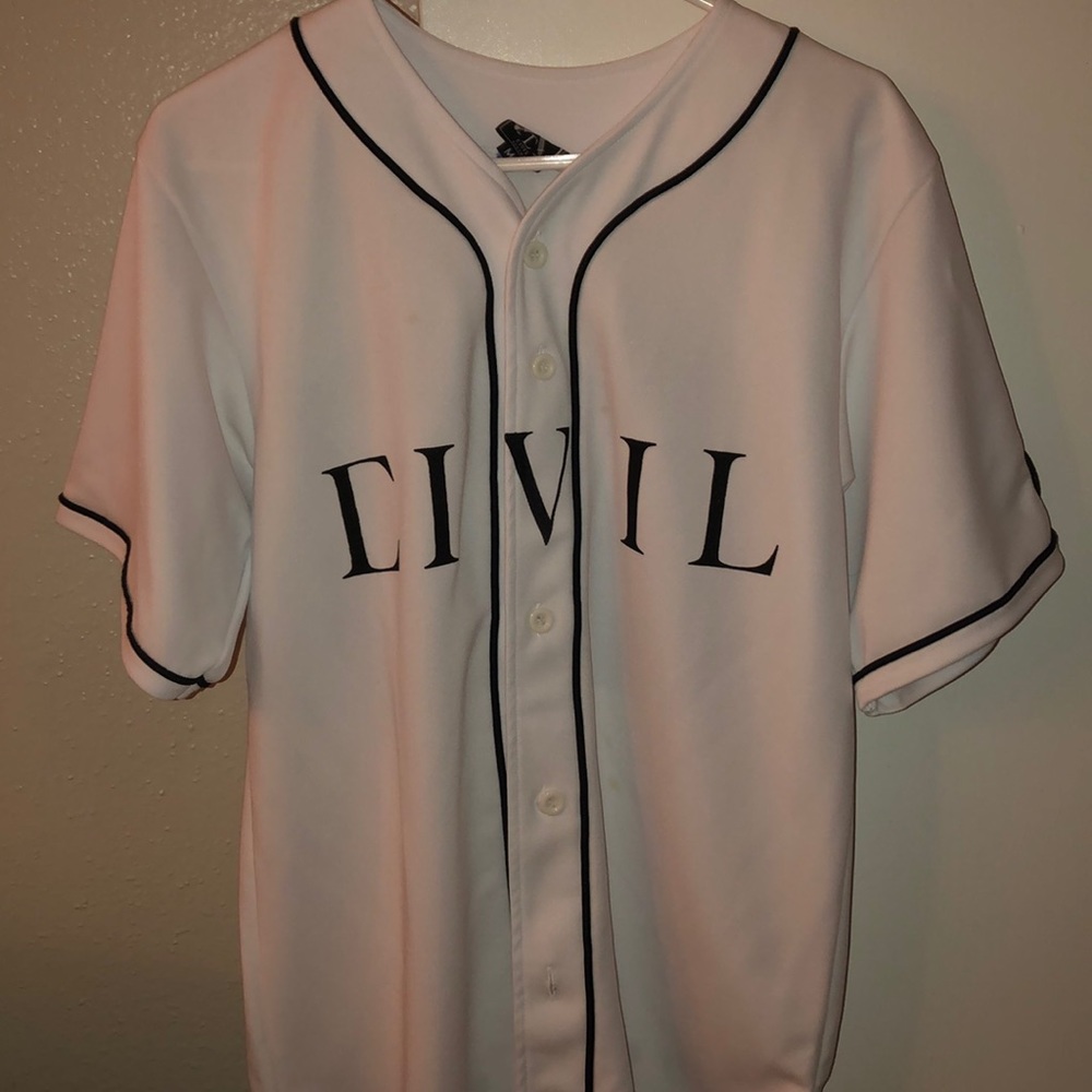Civil baseball jersey
